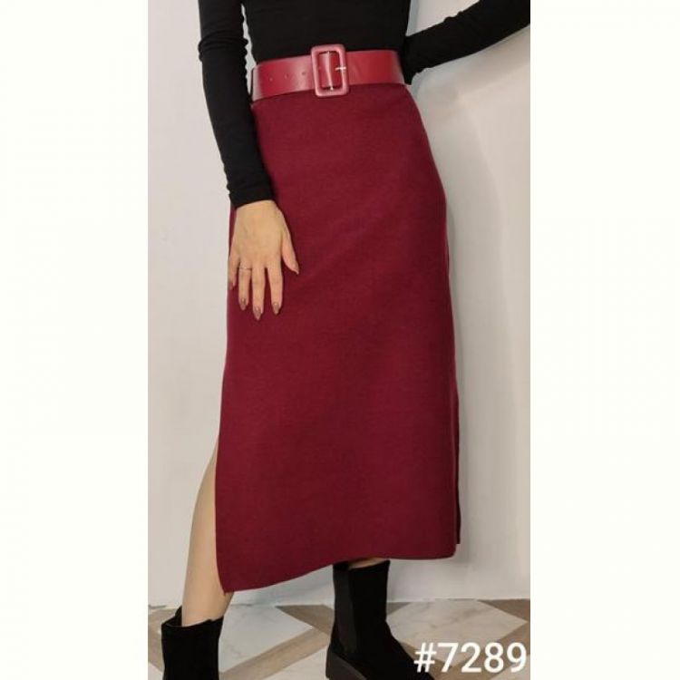 Купить Юбка Kosta 7289 wine на obuv-plus.com.ua