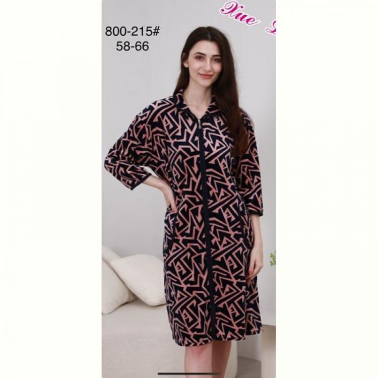 Купить Халат Fili Wear 800-215 black на obuv-plus.com.ua