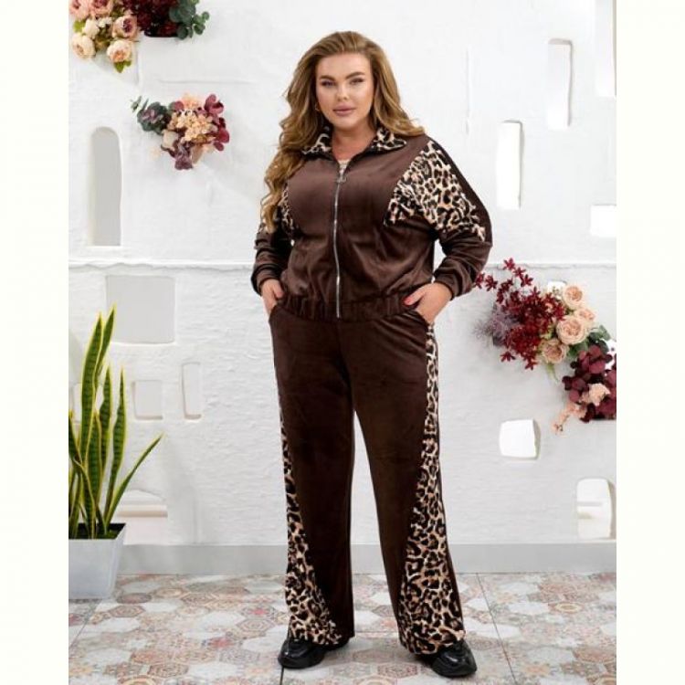 Купить Костюм спорт Seven Zikina 936 brown на obuv-plus.com.ua