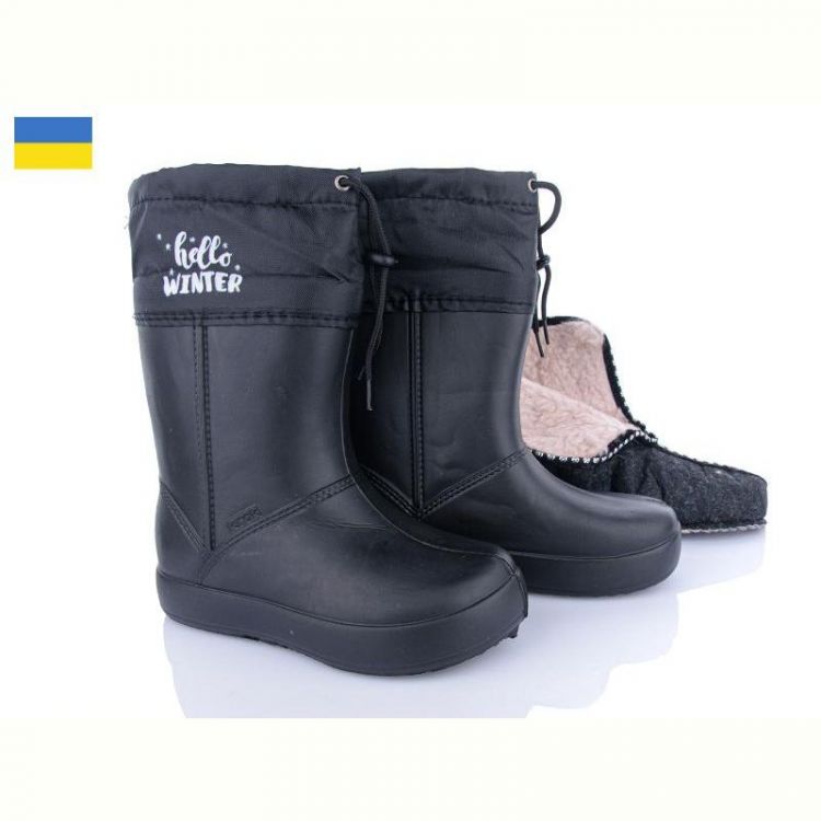 Купить Сапоги Krok Крок Б18 чорний на obuv-plus.com.ua