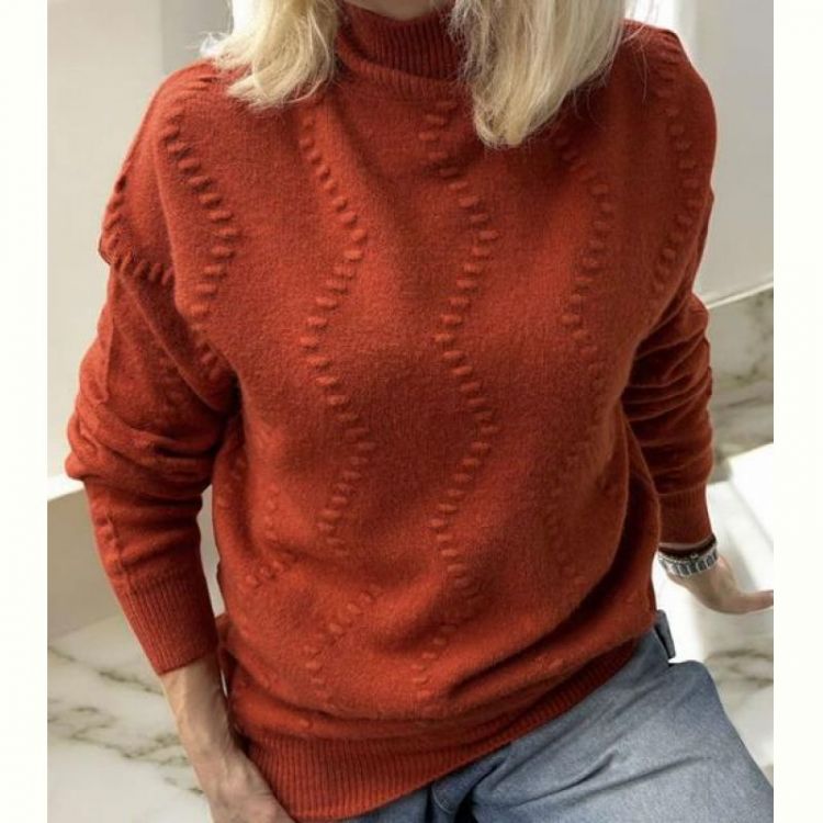 Купить Свитер Elena&Vika 24040 camel на obuv-plus.com.ua