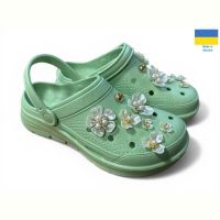 Купить Кроксы Dago 413 фісташка на obuv-plus.com.ua