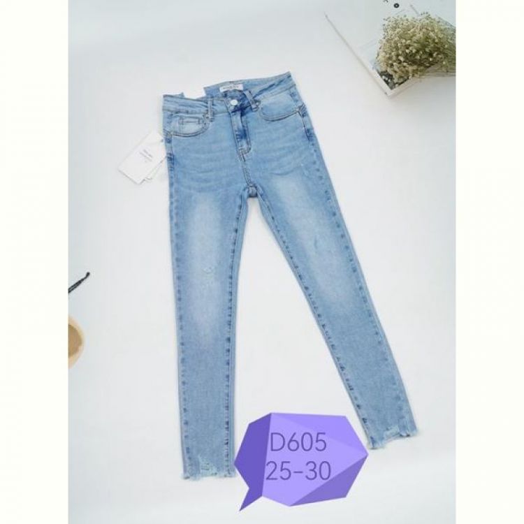 Купить Джинсы NewJeans D605 l.blue на obuv-plus.com.ua