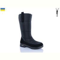 Купить Сапоги Progress 3407 чорний на obuv-plus.com.ua