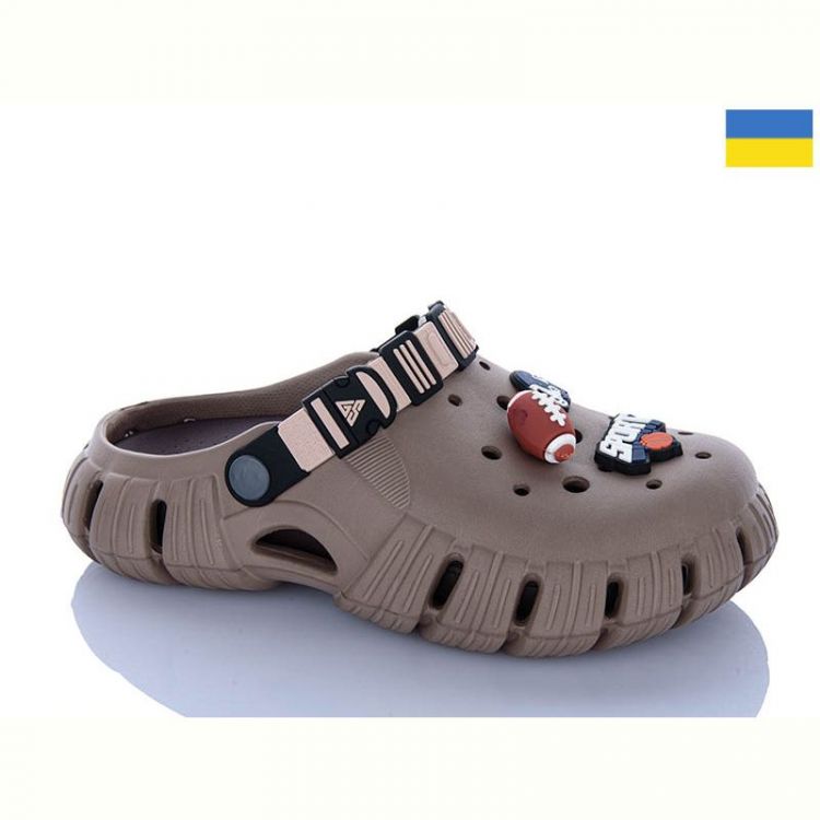 Купить Кроксы Gipanis Гіпаніс П770 т.бежевий на obuv-plus.com.ua