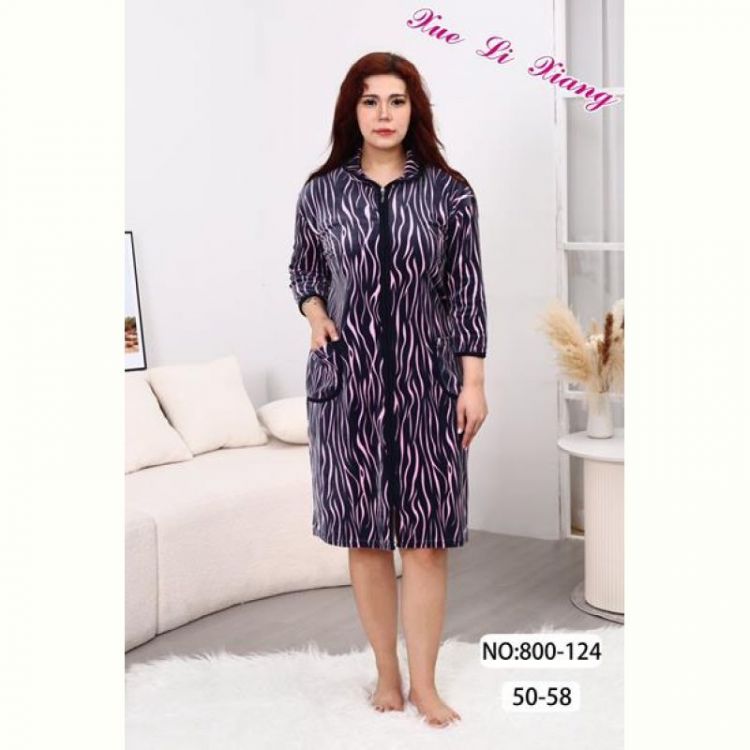 Купить Халат Fili Wear 800-124 navy на obuv-plus.com.ua