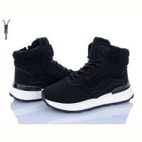 Купить Ботинки Baolikang 8712 black на obuv-plus.com.ua