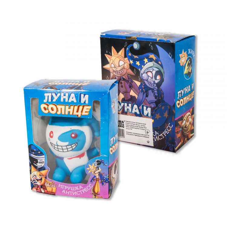 Купить ST-217 Іграшка-антистрес стрейчова Луна та Сонце на obuv-plus.com.ua
