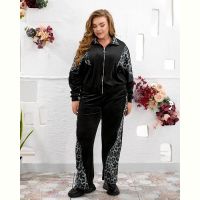 Купить Костюм спорт Seven Zikina 936 black-grey на obuv-plus.com.ua
