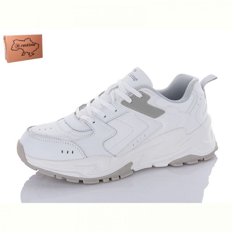 Купить Кроссовки Restime YMO23208 white на obuv-plus.com.ua
