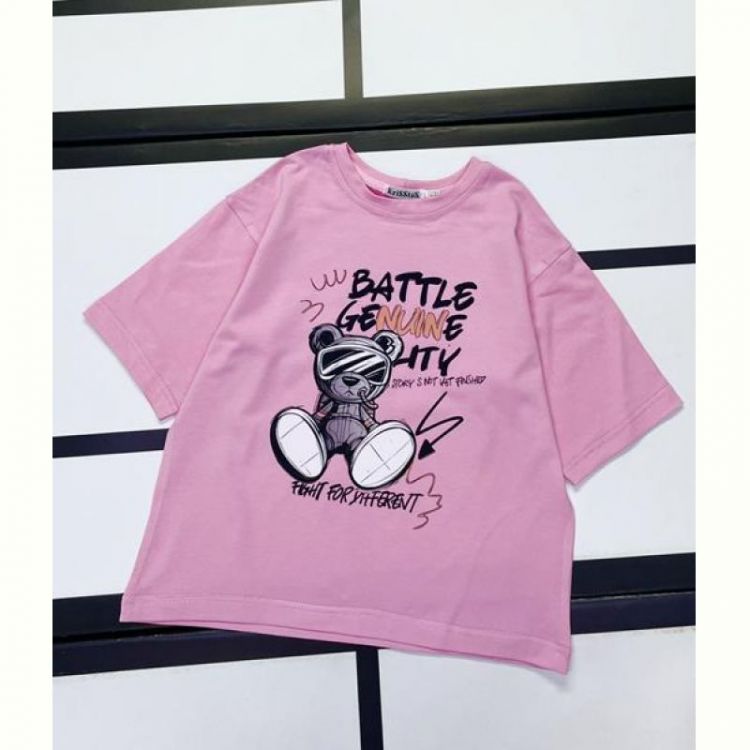 Купить Футболка Kosmy 520-61 pink на obuv-plus.com.ua