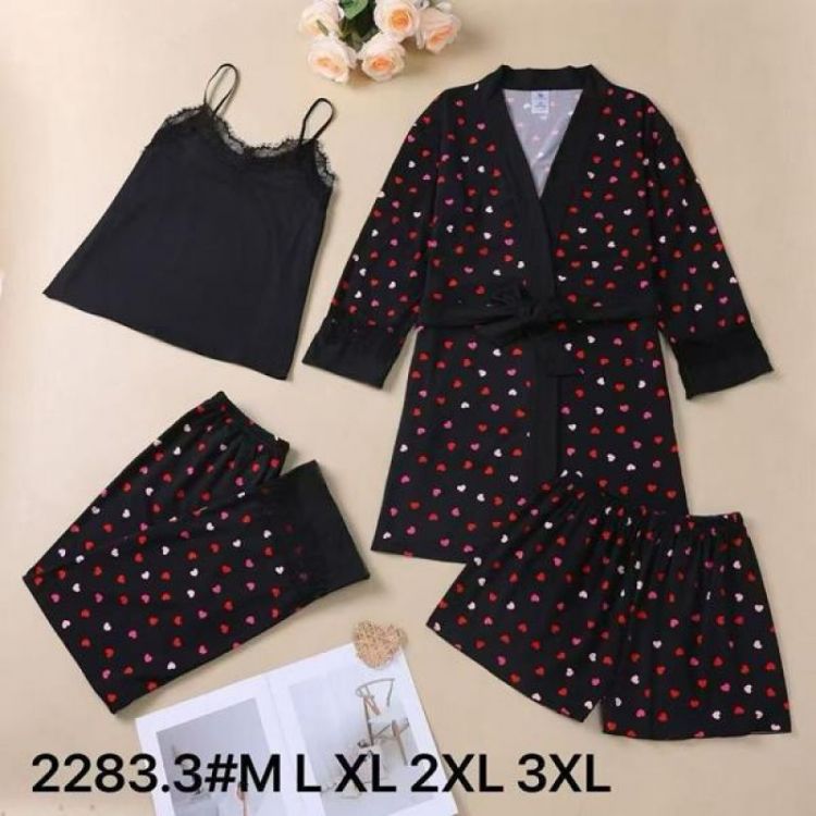 Купить Комплект Estima 2283-3 black-red на obuv-plus.com.ua