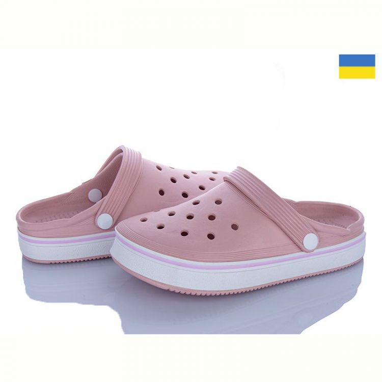 Купить Кроксы Golden Lion 1400 пудра на obuv-plus.com.ua