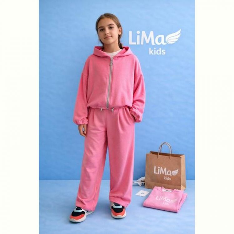 Купить Костюм спорт LiMa kids 2604 pink на obuv-plus.com.ua