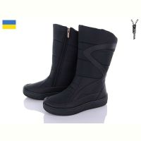 Купить Сапоги Lvovbaza Paolla 220 чорний на obuv-plus.com.ua