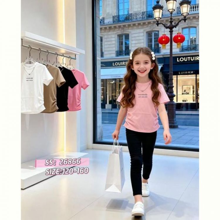 Купить Футболка ChicWear 26866 pink на obuv-plus.com.ua